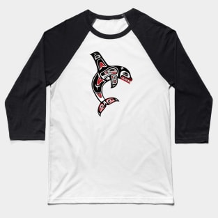 Pacific Northwest Native Orca Baseball T-Shirt